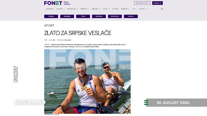 Vesti u 60 sekundi